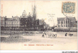 CAR-AAFP1-02-0017 - SOISSONS - Hôtel-de-ville Et Saint-léger - Soissons