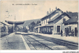 CAR-AAEP1-01-0003 - DIVONNE-LES-BAINS - La Gare - Train - Divonne Les Bains