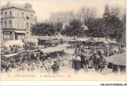 CAR-AADP1-02-0059 - SAINT QUENTIN - Marché Aux Fleurs - Saint Quentin