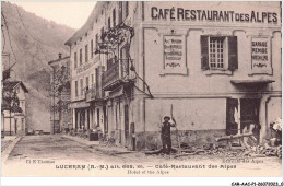 CAR-AACP1-06-0001 - LUCERAM - Café-Restaurant Des Alpes - Lucéram