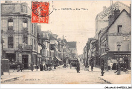 CAR-AAAP1-10-0035 - TROYES - Rue Thiers - Commerces, Charcuterie, Patisserie - Troyes