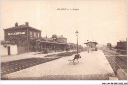 CAR-AAAP1-02-0014 - CHAUNY - La Gare - Chauny