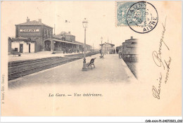 CAR-AAAP1-02-0017 - CHAUNY - La Gare - Vue Intérieure - Chauny