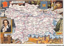 CAR-AAQP2-0105 - AIGUEBELLE - AUDE - Formé En 1790 D'une Partie Du Languedoc - Autres & Non Classés