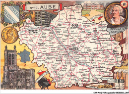 CAR-AAQP2-0102 - AIGUEBELLE - AUBE - Formé En 1790 De La Champagne Et De Quelques Enclaves De La Bourgogne - Other & Unclassified