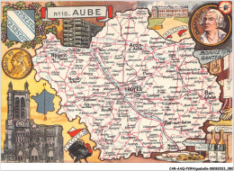 CAR-AAQP2-0100 - AIGUEBELLE - AUBE - Formé En 1790 De La Champagne Et De Quelques Enclaves De La Bourgogne - Autres & Non Classés