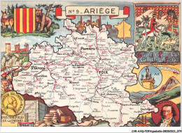 CAR-AAQP2-0097 - AIGUEBELLE - ARIEGE - Formé En 1790 Du Comté De Foix Et De Parties De La Gascogne Et Du Languedoc - Altri & Non Classificati