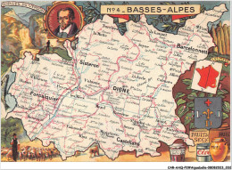 CAR-AAQP2-0076 - AIGUEBELLE - BASSES-ALPES - Formé En 1970 D'une Partie De La Provence - Otros & Sin Clasificación