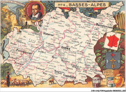 CAR-AAQP2-0074 - AIGUEBELLE - BASSES-ALPES - Formé En 1970 D'une Partie De La Provence - Otros & Sin Clasificación