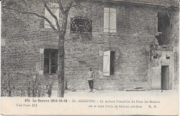 GUERRE 14/18 - Maison Forestiere Du Four Les Moines - Weltkrieg 1914-18