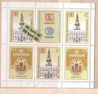 1987 World Stamp Exhib.- HAFNIA S/S-MNH   BULGARIA / Bulgarie - Ongebruikt