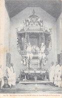 CPA CEYLON / THE SILVER CAR USED BY THE HINDOOS IN THEIR RELIGIOUS PROCESSIONS - Sri Lanka (Ceilán)