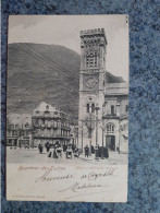 CPA  -  BAGNIERES-DE-LUCHON  - EGLISE ET COLLINE DE CAZARILH - Luchon