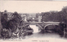 81 - Tarn -  CASTRES -   Les Quatre Ponts - Castres