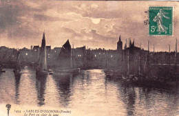 85 - Vendée -  LES SABLES D OLONNE -  Le Port Au Clair De Lune - Sables D'Olonne