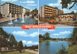 72228562 Bad Sassendorf Wasserspiele Kurhaus Kurpark Teich Bad Sassendorf - Bad Sassendorf