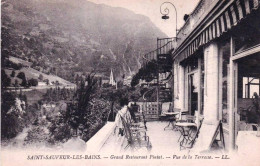 65 - Hautes Pyrénées -  SAINT SAUVEUR Les BAINS - Grand Restaurant Pintat - Vue De La Terrasse - Sonstige & Ohne Zuordnung