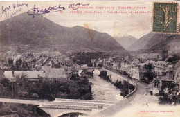 65 - Hautes Pyrénées -  ARREAU - Vue Generale Et Les Deux Ponts - Otros & Sin Clasificación