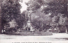68 - Haut Rhin -  COLMAR -jardin Du Champ De Mars - Monument De Bruat - Colmar