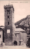 66 - Pyrenees Orientales -  COUSTONGES - L Eglise Et Son Clocher - Autres & Non Classés