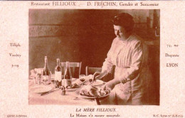 69 - Rhone -  LYON -  Restaurant Fillioux - 73 Rue Duquesne - La Mère Filloux  - Altri & Non Classificati
