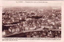 69 - Rhone -  LYON -  Perspective Sur La Croix Rousse - Altri & Non Classificati