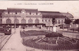 69 - Rhone -  LYON -  Gare Des Brotteaux - Les Jardins Et Le Buffet - Otros & Sin Clasificación