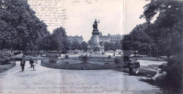 69 - Rhone -  LYON -  Le Monument élévé A La Gloire De La République - Carte Triple - Otros & Sin Clasificación