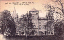 69 - Rhone -  SAINT GERMAIN Au MONT D OR -  Chateau De Quinsonas - Otros & Sin Clasificación