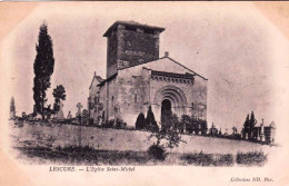 81 - Tarn -  LESCURE DD ALBIGEOIS  -  Eglise Et Cimetiere Saint Michel  - Carte Précurseur - Lescure