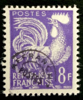 1959 FRANCE N 109 - COQ GAULOIS PREOBLITERE - NEUF** - Nuovi