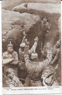 GUERRE 14/18 - Prise D'un Tranchée Par Lieutenant Leach - Illustration - Guerre 1914-18