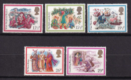 196 GRANDE BRETAGNE 1982 - Y&T 1062/66 - Noel Les Chants De Noel - Neuf ** (MNH) Sans Charniere - Nuevos