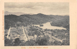 CPA CEYLON / KANDY FROM THE WESTERN REDOUBT - Sri Lanka (Ceilán)