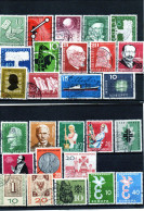 Allemagne Lot 2  Oblitérés 55 Timbres Années 50 Côte 49 € - Used Stamps
