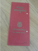 Altes Sparbuch Cottbus , 1941 - 1944 , Hans Pfennig In Cottbus , Sparkasse , Bank !! - Historische Documenten