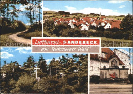 72228159 Sandebeck Luftkurort Teutoburger Wald Kreuz Gedenkstein Sandebeck - Autres & Non Classés