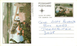 RSA South Africa Postal Stationery Dam To Doornfontein - Covers & Documents