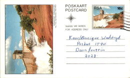 RSA South Africa Postal Stationery Dam To Doornfontein - Covers & Documents