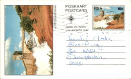 RSA South Africa Postal Stationery Dam To Doornfontein - Covers & Documents