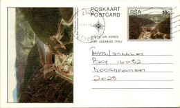 RSA South Africa Postal Stationery Dam To Doornfontein - Covers & Documents