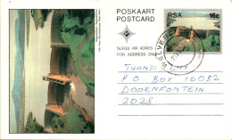 RSA South Africa Postal Stationery Dam To Doornfontein Welver Cds - Covers & Documents