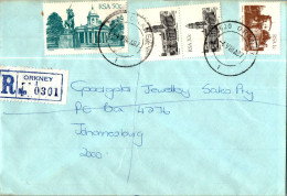 RSA South Africa Cover Orkney  To Johannesburg - Briefe U. Dokumente