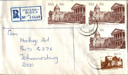 RSA South Africa Cover Pietersburg To Johannesburg - Brieven En Documenten