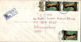 RSA South Africa Cover Vanderbijlpark  To Johannesburg - Briefe U. Dokumente