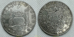 3931 ESPAÑA 1769 CARLOS III 8 REALES 1769 MEXICO MF - COLUMNARIO - Collezioni