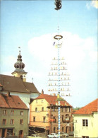 72228058 Oberviechtach Marktplatz Mit Maibaum Oberviechtach - Sonstige & Ohne Zuordnung