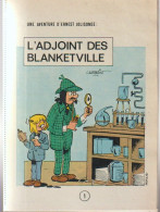 Mini-Bibliothèque:   "L'ADJOINT DES BLANKETVILLE".    1981.  Texte Et Dessin: Curbain - Spirou Magazine