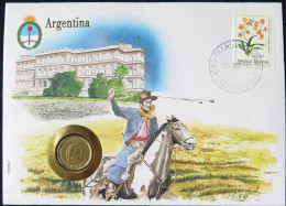 ARG98 - ARGENTINE - Numiscover  - 10 CENTAVOS 1987 - Argentinië
