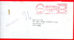 1983 - MOTORI PERKINS PER AUTO E CAMION - AFFRANCATURA MECCANICA - EMA - METER - FREISTEMPEL - Autos